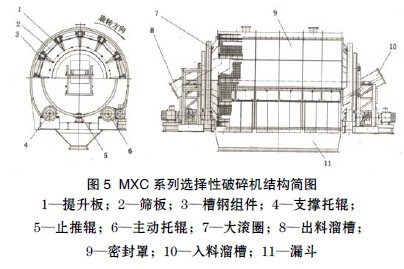 选择性破碎机结构简图